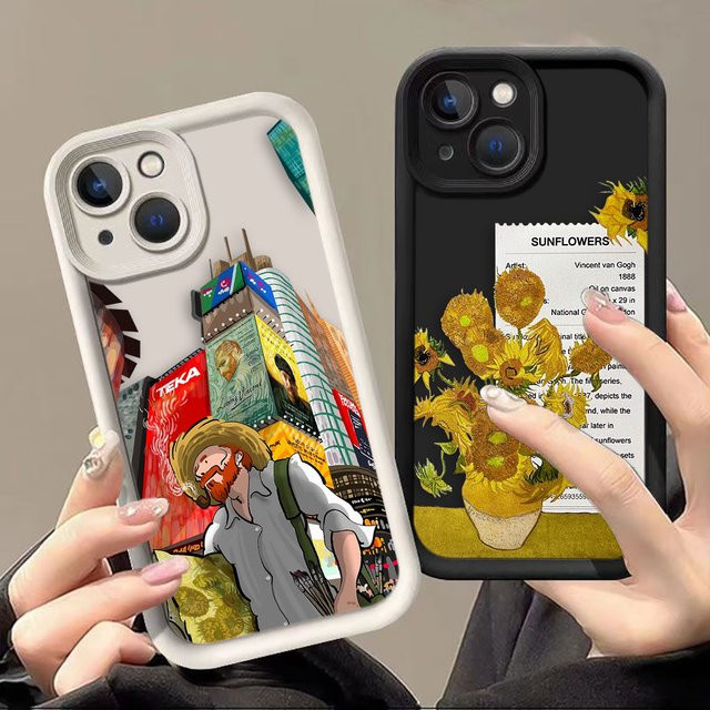 Handyhülle im Design von Vincent van Gogh Sonnenblumen für OnePlus Modelle, TPU Schutzhülle in Multicolour - Bild 1