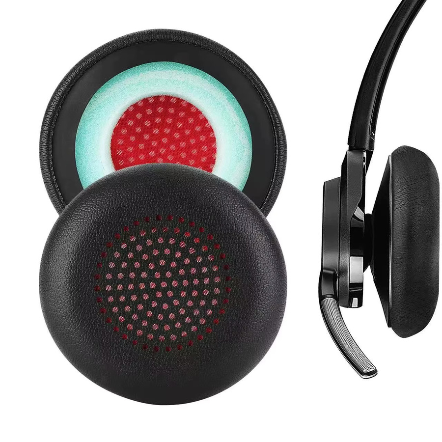 Plantronics Schaumstoff-Ohrpolster als Kopfhörer-Abdeckung in Schwarz für UC B825 5220 5210 7225 - Bild 5