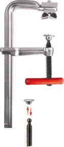 Bessey KombiKlamp SG-VAD 300/120 Hochleistungszwinge in Silber - Bild 1