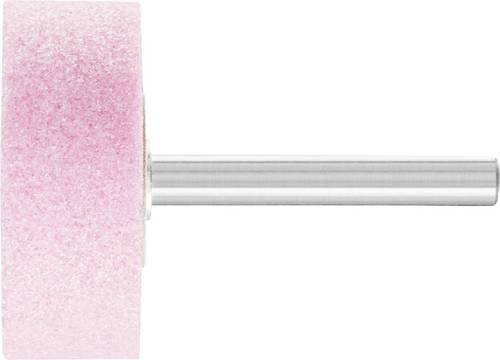PFERD STEEL EDGE Schleifstift Zylinder pink A60 für Stahl und Stahlguss Durchmesser: 40 mm, Länge: 15 mm, Schaft-Durchmesser: 6 mm - Bild 1