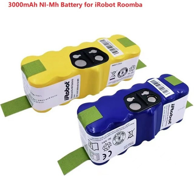 Original Ersatzbatterie mit 3000 mAh für iRobot Roomba Staubsauger der 500, 600, 700, 800 und 900 Serie - Bild 1