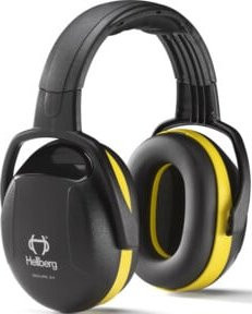 Hellberg Secure 2 Kopfbügel Gehörschutz Kapselgehörschutz Level 2, SNR 30dB, Schwarz - Bild 1