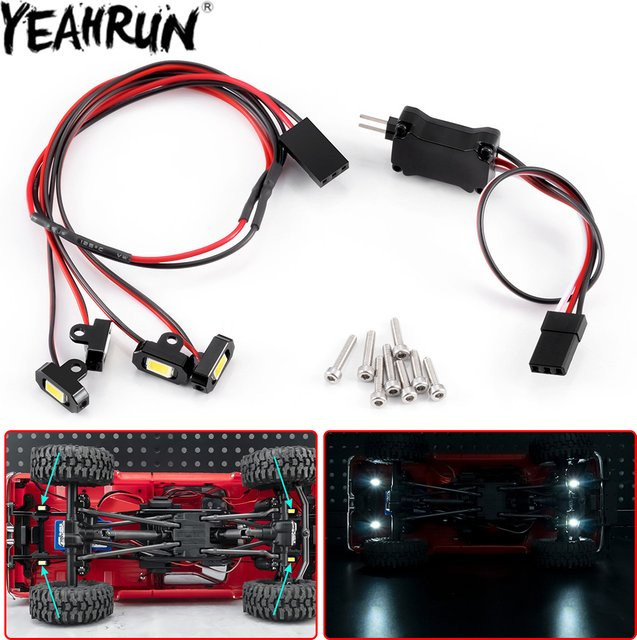 YEAHRUN Rock Lights mit Controller-Kit, Chassis-Lampe, Zubehör - Bild 1