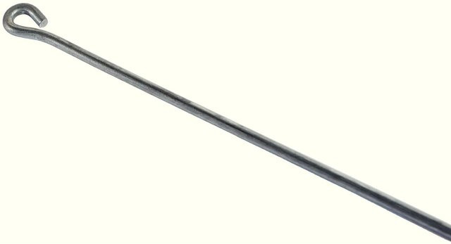Saint-Gobain Rigips Draht mit Öse aus verzinktem Stahl in Silber, 125 mm, 100 Stück - Bild 1
