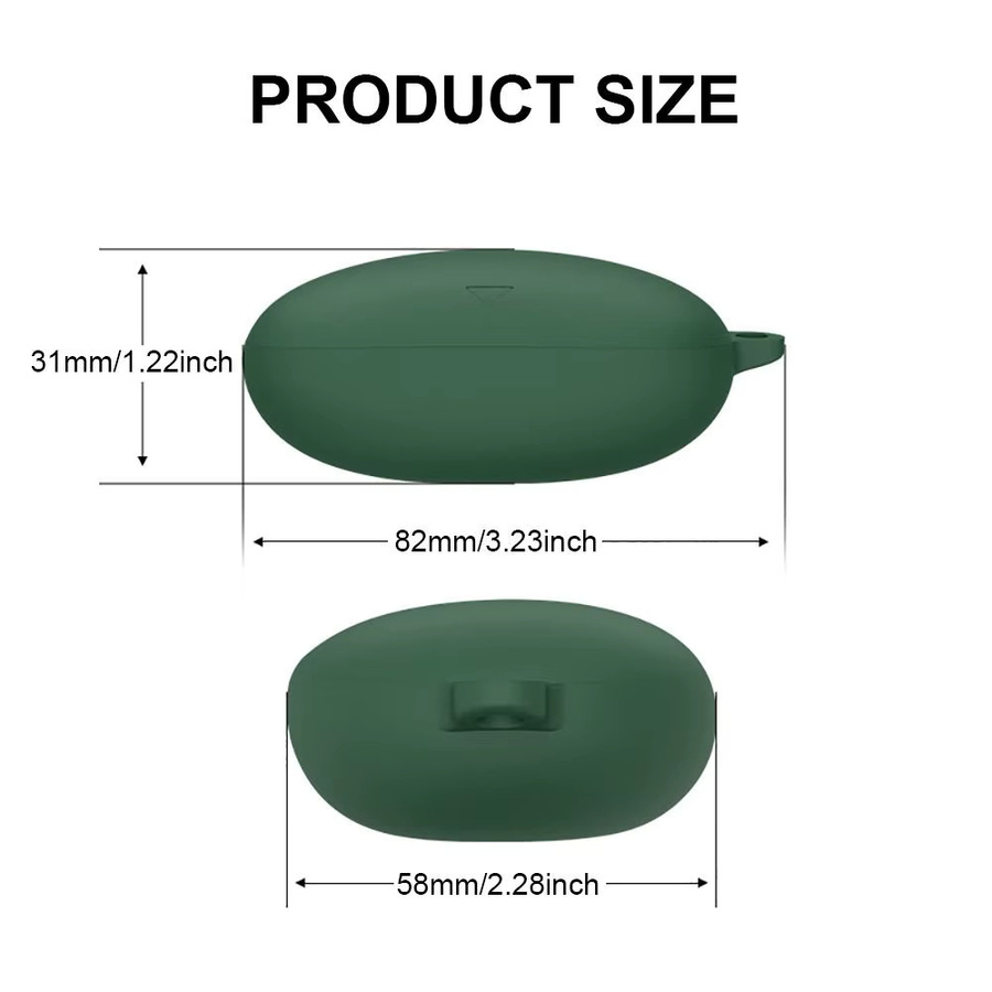 Staubdichte und waschbare Anti-Drop Schutzhülle für Anker Soundcore Liberty 3 Pro in Rot - Bild 4
