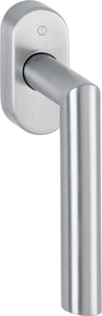Hoppe Fenstergriff Amsterdam aus Edelstahl in Silber Matt mit Schraubbefestigung - Bild 1