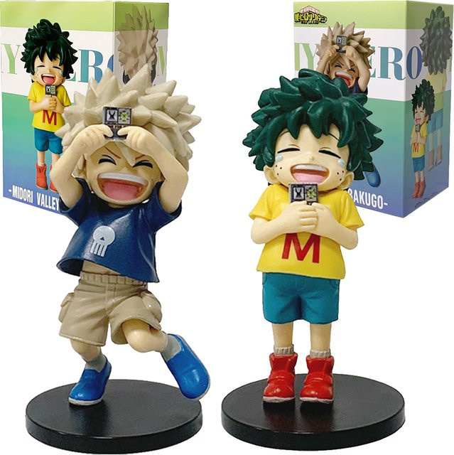 Bandai Anime-Figur Midoriya Izuku Todoroki Shoto Rody Soul Actionfigur Bakugou Katsuki, Einzelfigur, Bunt / Mehrfarbig - Bild 1