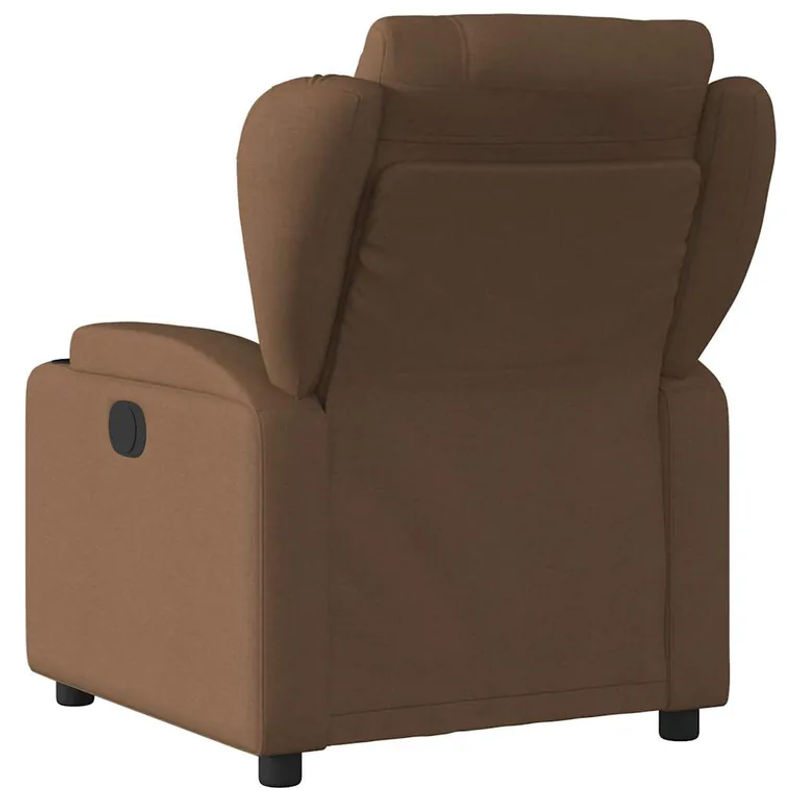 Vidaxl Elektrischer Massagesessel als Relaxsessel aus Stoff in Braun - Bild 3