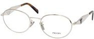 Prada PR D53VD Korrektionsbrille, Vollrand, Oval, Metall, Silver, Damen - Bild 1