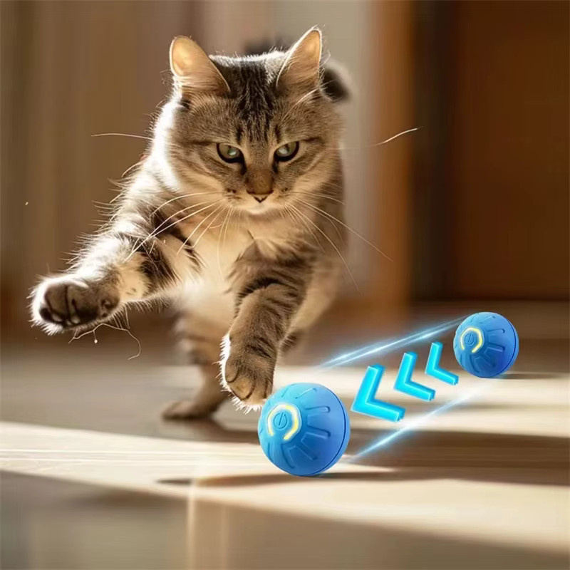 PetTumbly Intelligenter Hundespielzeugball, Elektronisches Interaktives Haustierspielzeug, USB, Automatisch Hüpfender Ball - Bild 3