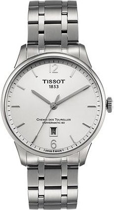 Tissot Armbanduhr Automatik, Edelstahl, Silber, Herren - Bild 1