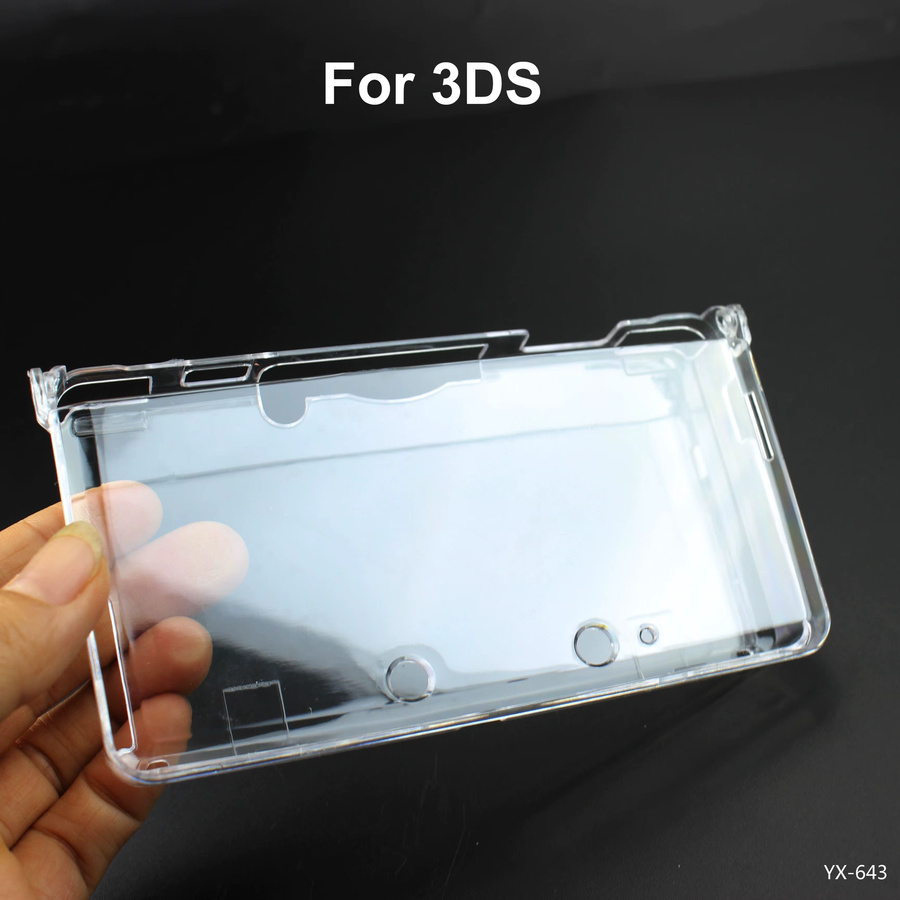 ChengHaoRan Schutzhülle für Nintendo 3DS New in Transparent, Kristallklare Hartschalen-Case aus Kunststoff - Bild 3