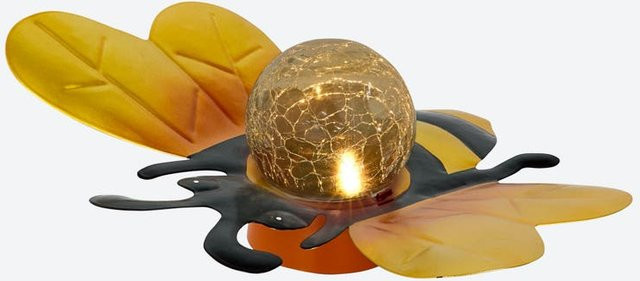 Solar-Bodenleuchte in verschiedenen Designs, B/T/H: 22,5 x 23 x 9 cm - Bild 1