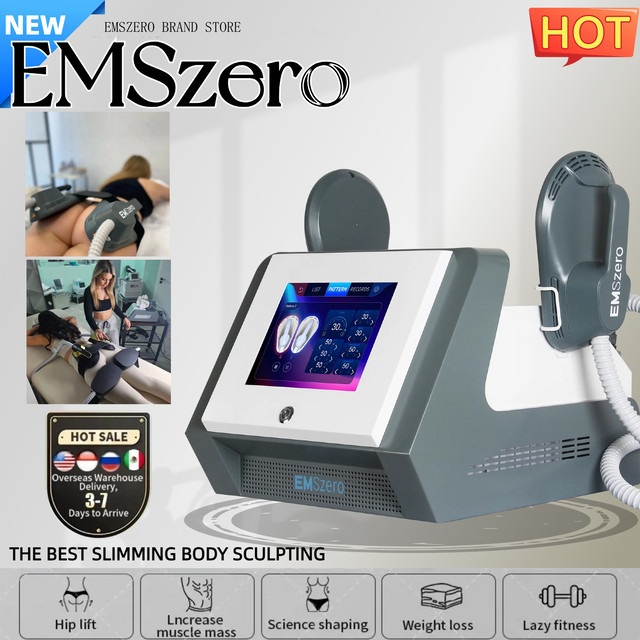 emsa EMSZero Muskelstimulator mit 6500W RF Körperformung in Weiß - Bild 1