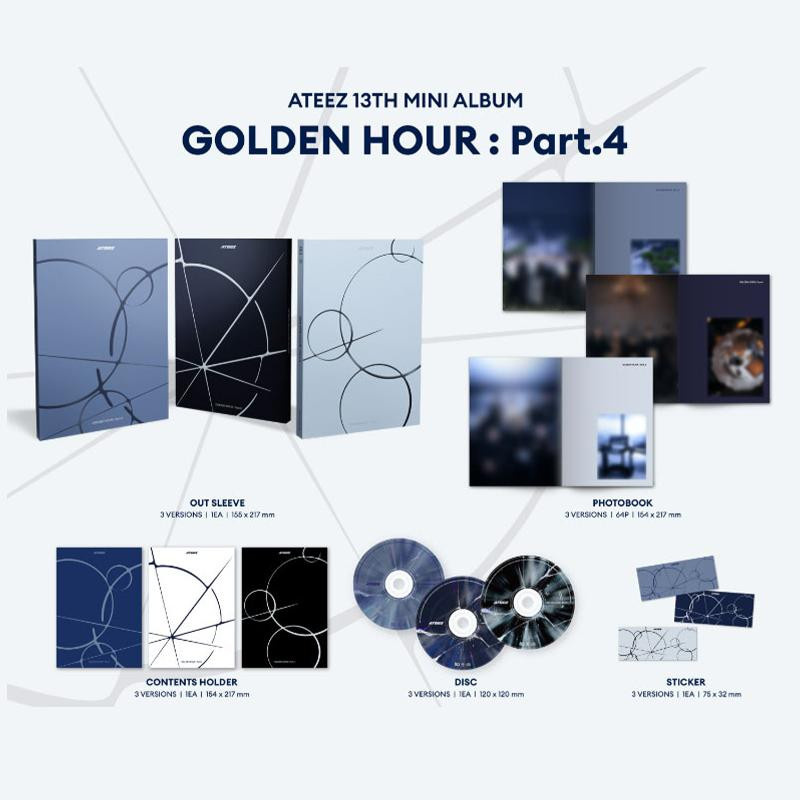 ATEEZ – Goldene Stunde: Teil 4 (13. Mini-Album), A Ver., CD - Bild 3