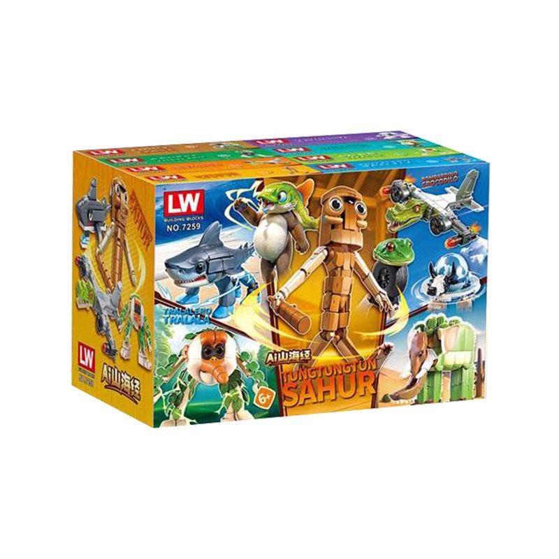 Yiran toy Konstruktionsbausteine Blind Box Figuren 8-teiliges Set - Bild 2
