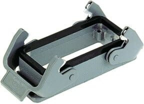 Harting Anbaugehäuse Han 24B-agg-QB 09300240301 aus Aluminium in Grau - Bild 1