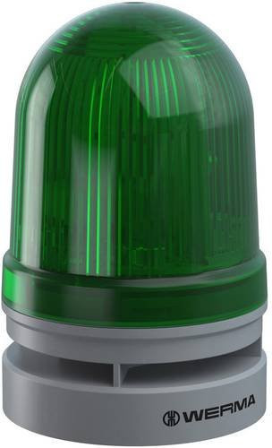 Werma Signaltechnik Signalleuchte Midi TwinLIGHT Combi 461.210.60 Grün 115-230VAC 110 dB - Bild 1