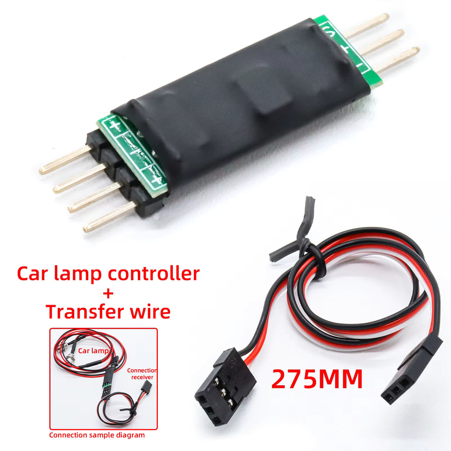 RCZIPROY LED Licht Controller Schalter Panel System, Ein/Aus für RC Modell Auto Flugzeug - Bild 3