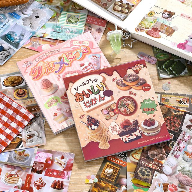 30 Beutel personalisierte Aufkleber Japanische Lebensmittel-Serie in Mehrfarben für dein DIY-Scrapbook-Album und Tagebuch - Bild 1