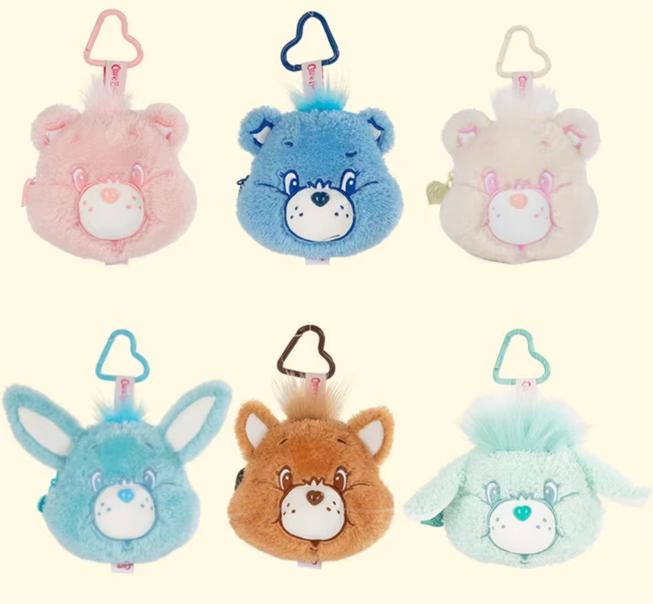 Care Bears Plüsch-Geldbörse, Kopfhörer-Datenkabel-Aufbewahrungstasche, 12cm - Bild 2