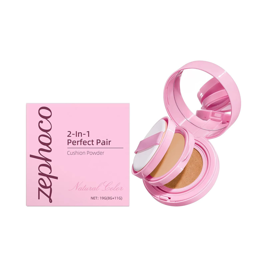 Zephoco Natural 2-in-1 Cushion Compact Foundation - Bild 3