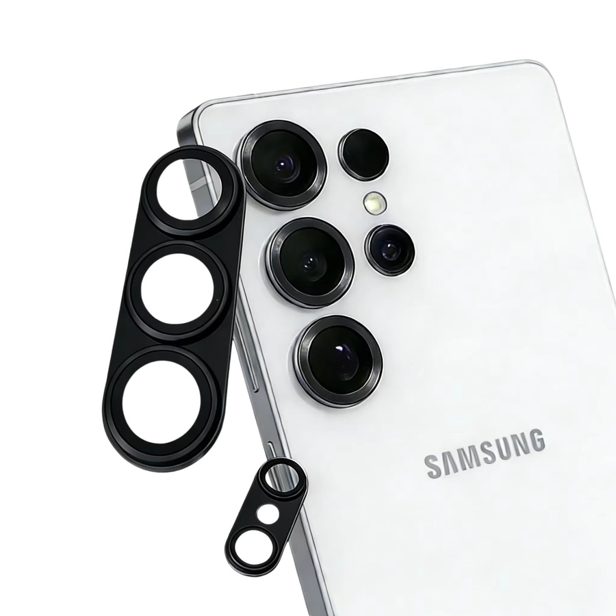 Samsung Matter Kameralinsen-Schutz für Galaxy S26 Serie mit AR-Beschichtung, Schwarz und Transparent, kratzfest - Bild 3