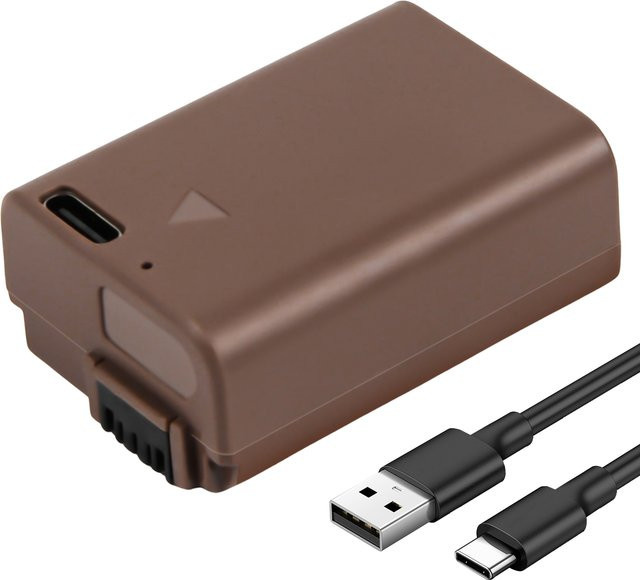 Sony NP-FW50 Ersatzakku mit 1200mAh für Alpha A6500 A6400 A6300 A6100 A6000 A5000 A3000 und NEX-Serie - Bild 1