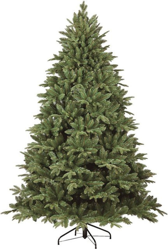 Dmora Weihnachtsbaum Trento aus PVC in Grün, extra dicker Kunstbaum mit 850 Ästen, Höhe: 150 cm - Bild 1