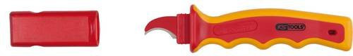 KS Tools Absetzmesser mit Schutzisolierung in Rot, Länge: 180 mm - Bild 1