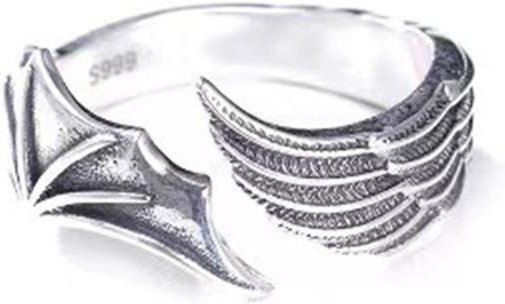 YULIN Ring Silber, Drachenring, Herren, Unisex, Vintage - Bild 1