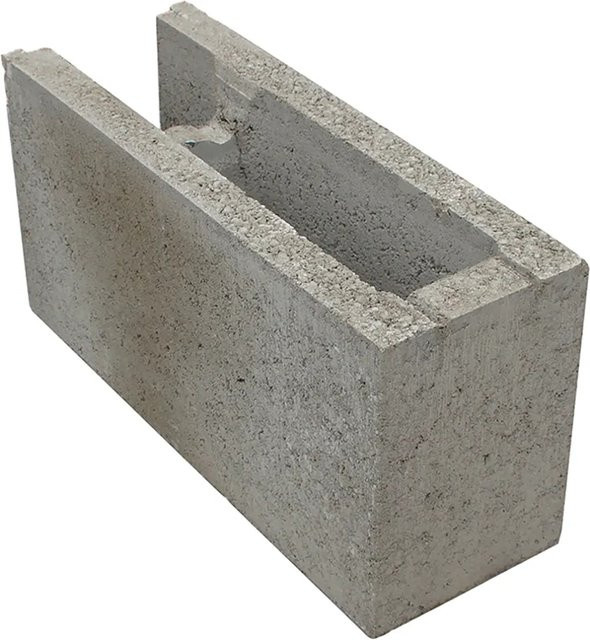 EHL Schalungs Mauerstein Randstein Grau 2-teiliges Set, Breite: 30 cm - Bild 1