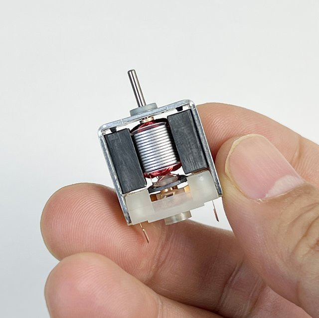 Mabuchi Micro Vierkantmotor, DC 3V-12V 6V 18500RPM, Hochgeschwindigkeitsstarker Magnetmotor - Bild 1