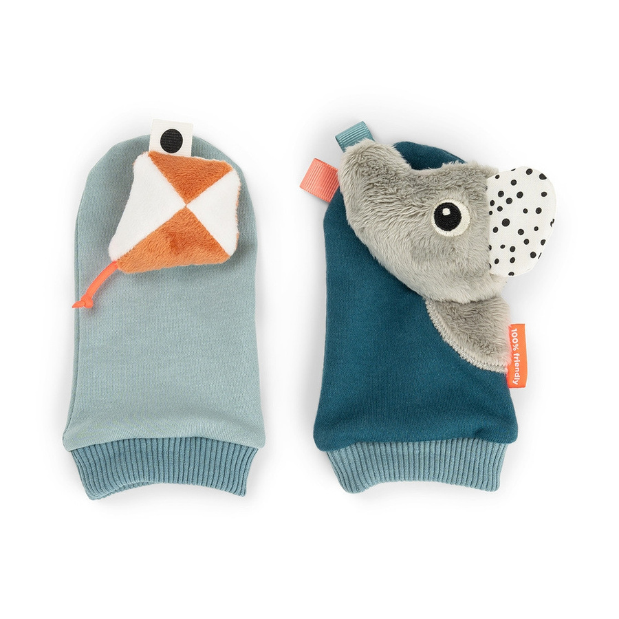 Done by Deer Rasselsocken Playground, blau, ab 0 Jahre - Bild 1