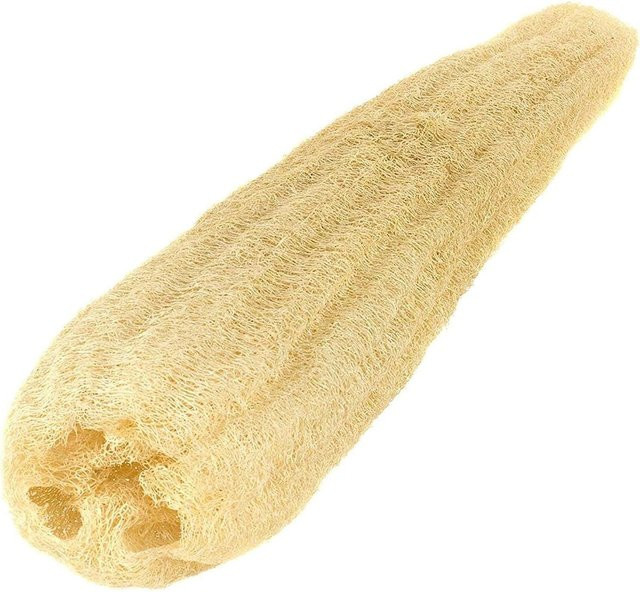 Dongfang HOME Luffa-Schwamm zum Peeling, Beige, Unisex - Bild 1