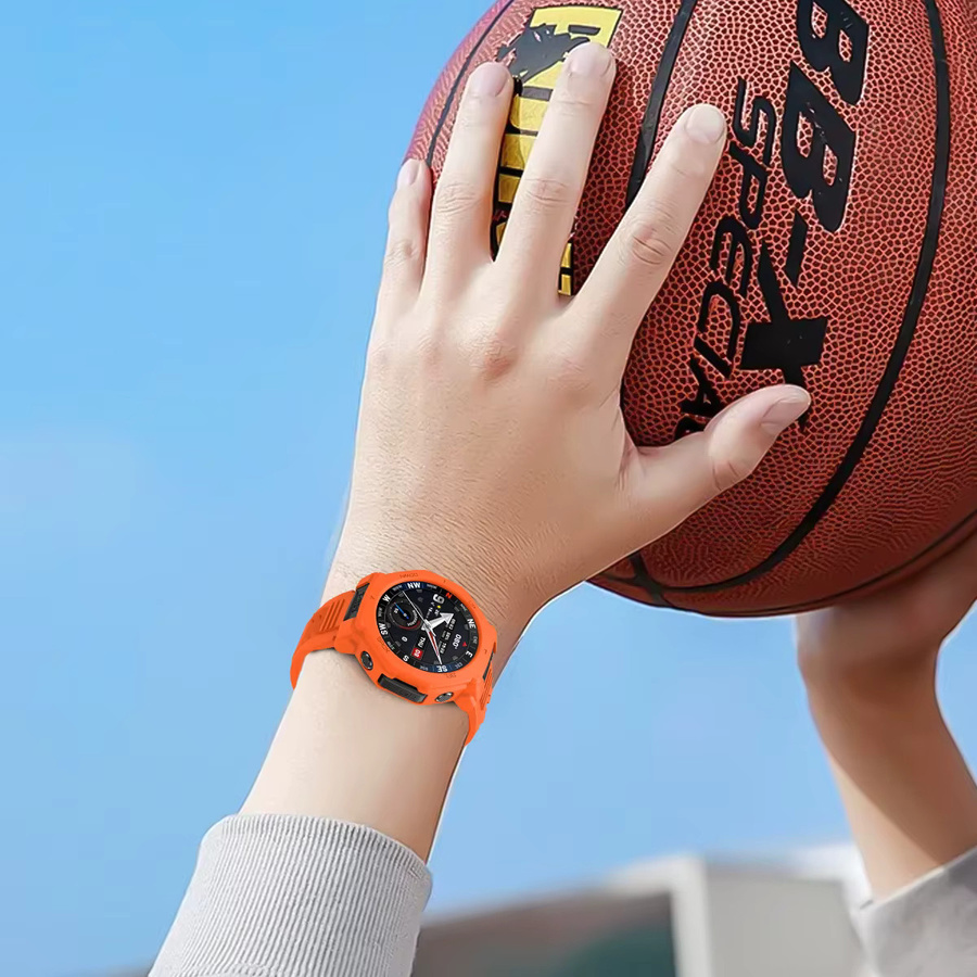 CAOWTAN Schutzhülle Silikon, Amazfit T-rex 3Pro, 48mm, Unisex - Bild 2