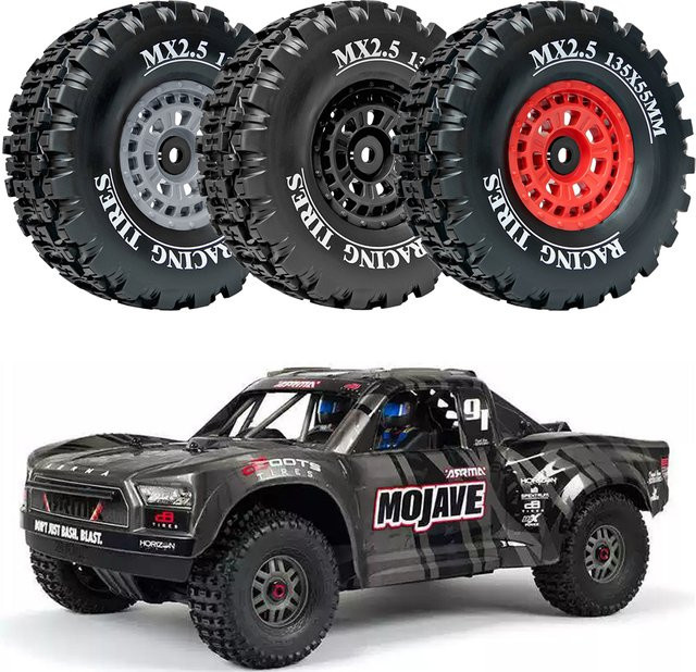 Arrma Spezialreifen, 2.5 Zoll, Schwarz - Bild 1