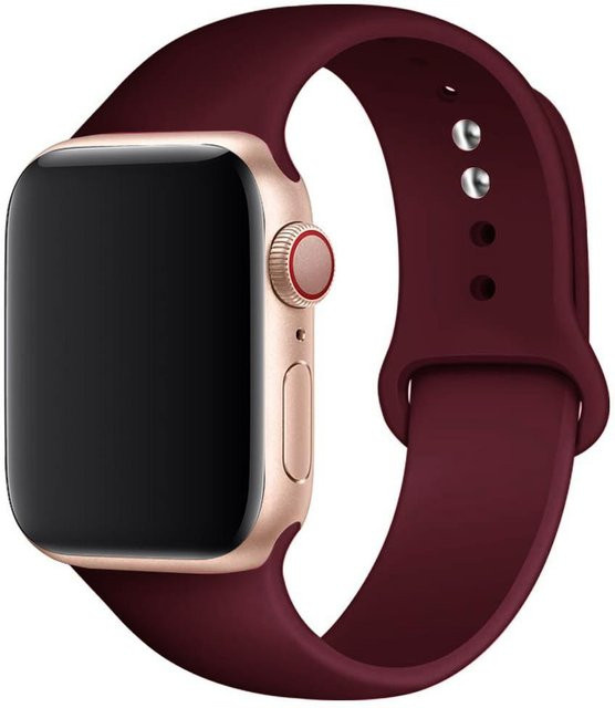 MY-CASE Uhrenarmband Silikon, rot, Unisex - Bild 1
