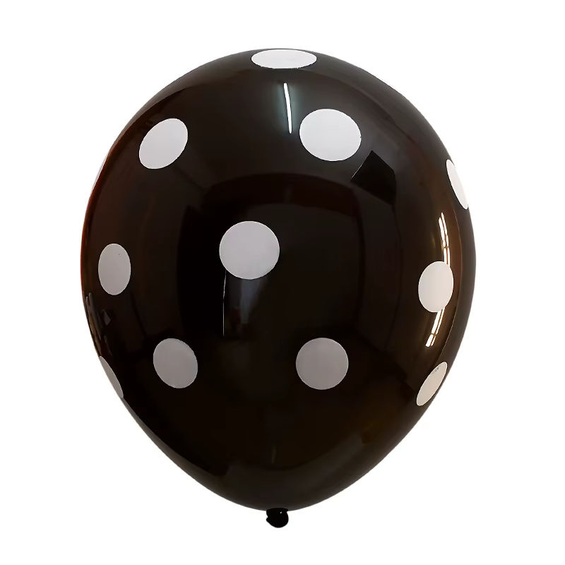 LQVYI 142-teiliges Latex-Ballon Set in Rot, Schwarz und Gelb zur Dekoration für Kindergeburtstage und Babypartys - Bild 2
