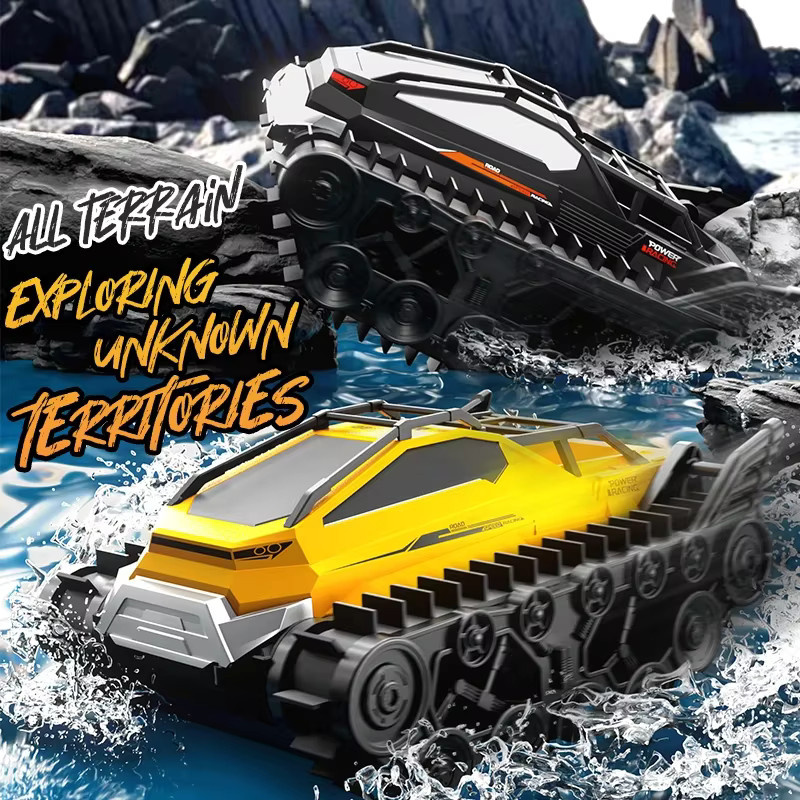 JJRC Q183 RC Amphibienfahrzeug, Ferngesteuerter Kettenpanzer, Fahrzeuge - Bild 1