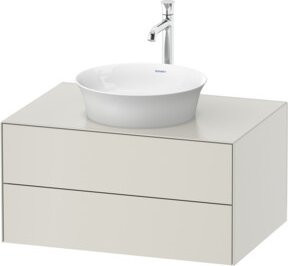 Duravit Waschtischunterschrank White Tulip in White, wandhängend, B/T: 80 x 55 cm - Bild 1