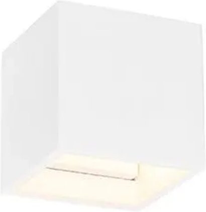 QAZQA Moderne Wandleuchte Kay Novo in Weiß mit Up-Down Lichteffekt aus Gips - Bild 1