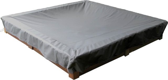 Premium Sandkasten Abdeckung von Mehr Garten B/T/H: 202 x 202 x 20 cm - Bild 1