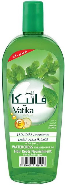 Vatika Naturals Haaröl Watercress, 180 ml - Bild 1