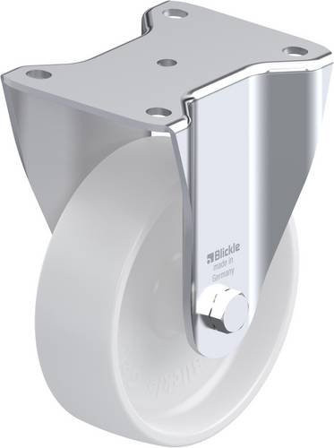 Blickle Bockrolle 6304 BH-PO 150G mit Kunststoffrad in Weiß, Rad-Durchmesser: 150 mm, Tragfähigkeit: 400 kg - Bild 1