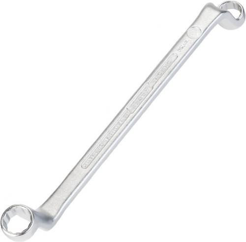 Hazet Doppel-Ringschlüssel 630A-1/2X9/16 mit Außen-Doppel-Sechskant Profil in Silber - Bild 1