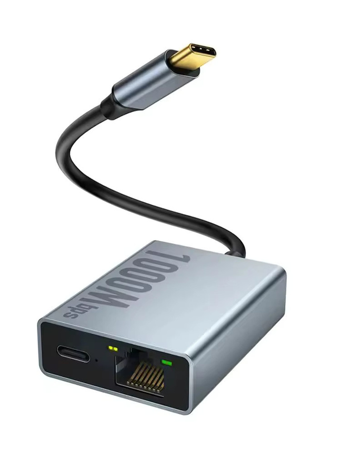 Electop USB-C zu Ethernet Adapter mit 1000Mbps für Chromecast mit Google TV, Typ-C zu RJ45 Netzwerkkarte für Laptop und Tablet - Bild 7