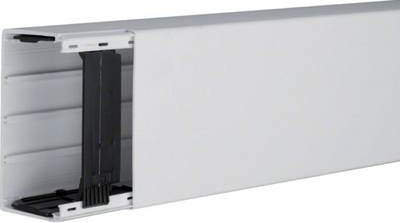 Hager Elektroinstallationskanal Kabelkanal Lichtgrau RAL 7035 L x B x H: 2000 x 110 x 60 mm - Bild 1
