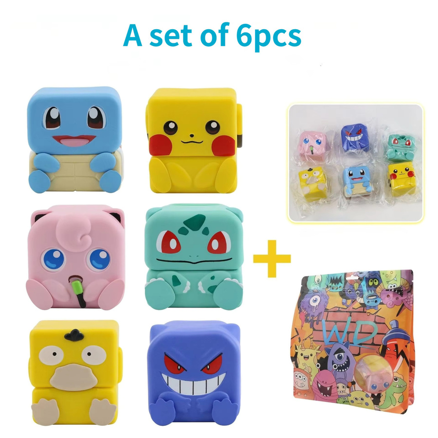 LDCX Pokémon Figuren, Bunt / Mehrfarbig, Kunststoff - Bild 2