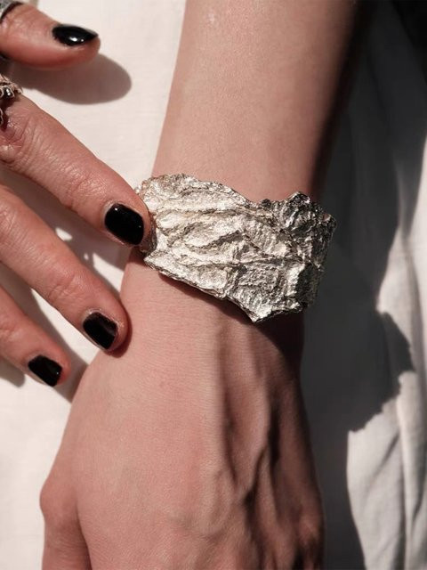 ZHUHE Armband, Unregelmäßige Textur, Unisex - Bild 1